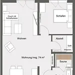 Schoene Tiet - Kueste33 26 Appartement Tossens