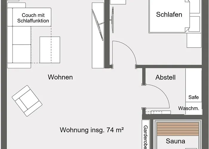 Schoene Tiet - Kueste33 26 Apartamento Tossens